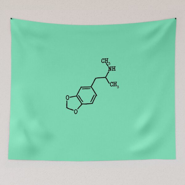 Item preview, MDMA (Ecstasy) - Molecular Structure  designed and sold by BrandyMorris.