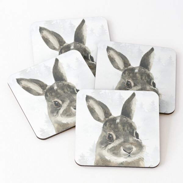 Item preview, Woodland Hare designed and sold by WildAliceArt.