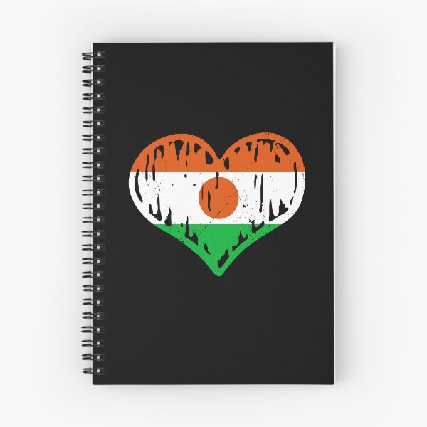Item preview, Niger Flag Heart Love designed and sold by rafaeltto.