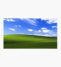 windows XP bliss Photographic Print