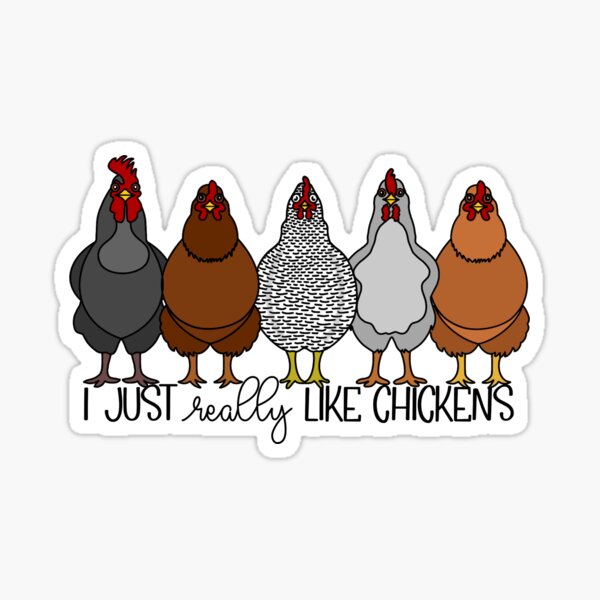 Item preview, I like chickens designed and sold by PurdyCDesigns1.