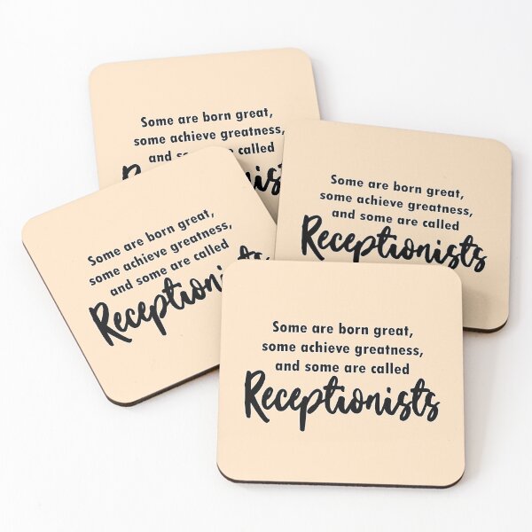Item preview, Receptionists  Job Design | Bisque designed and sold by Grixel's Paang Gala Shop.
