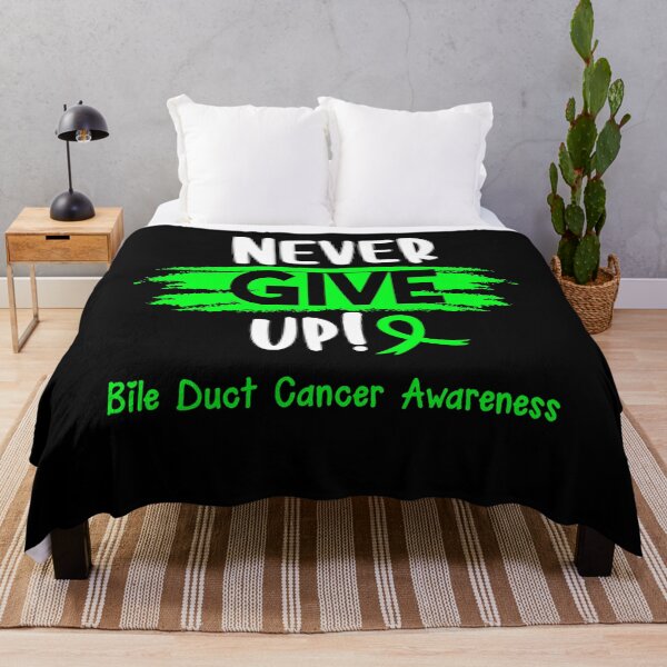 Item preview, Bile Duct Cancer Warrior - Bile Duct Cancer Awareness - Never Give Up! designed and sold by Robbsyn.