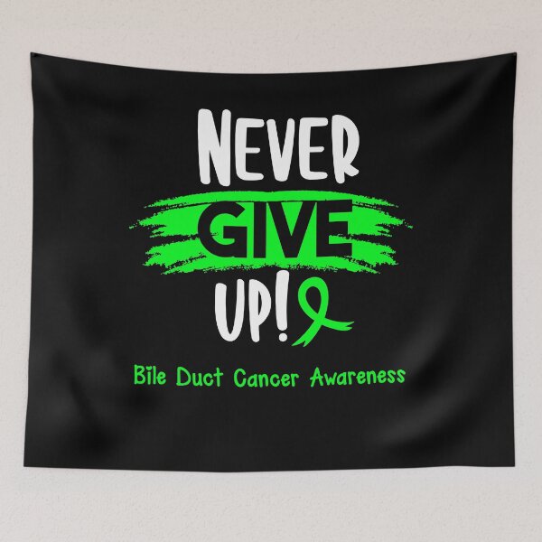 Item preview, Bile Duct Cancer Warrior - Bile Duct Cancer Awareness - Never Give Up! designed and sold by Robbsyn.