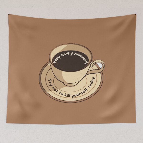 Item preview, very lovely morning coffee cup designed and sold by kayleemagda.
