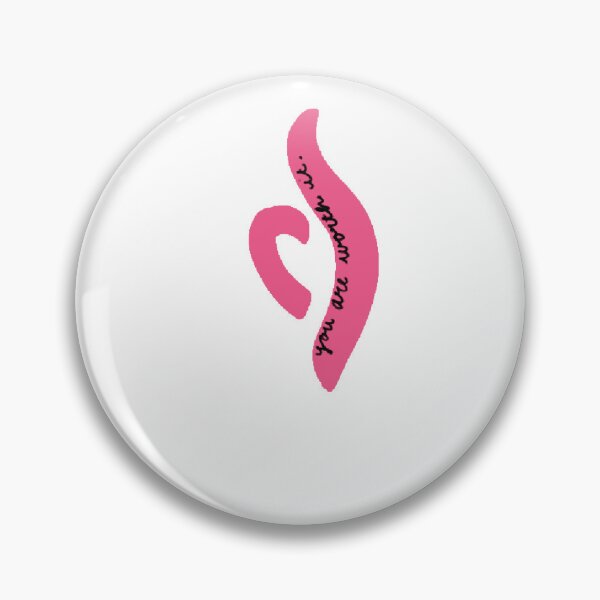 Item preview, hot pink neda symbol designed and sold by Anna Bagley.