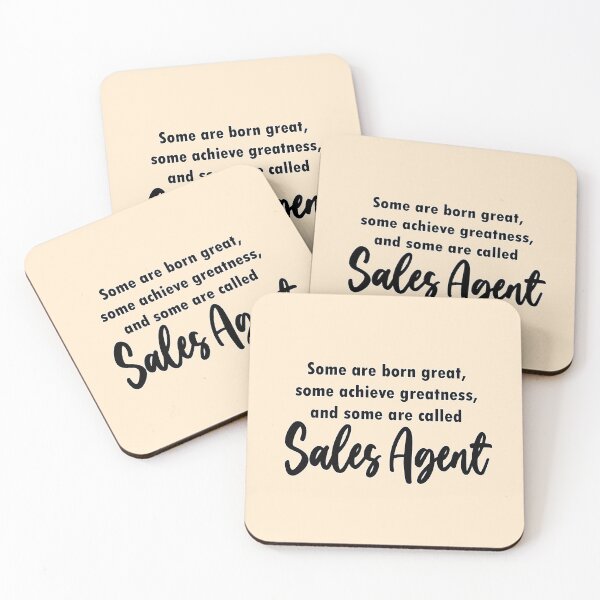 Item preview, Sales Agent   Job Design | Blanched Almond designed and sold by Grixel's Paang Gala Shop.