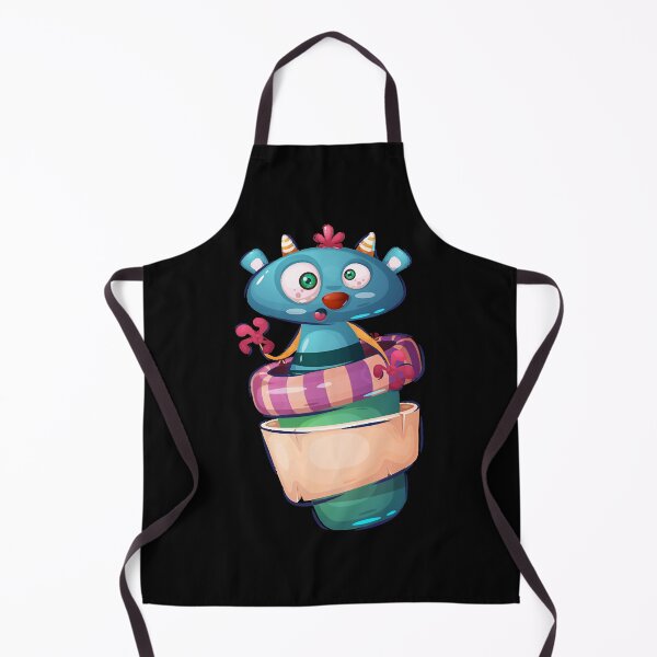 Item preview, Funny cute Halloween monster cartoon designed and sold by RhondaWal98235.
