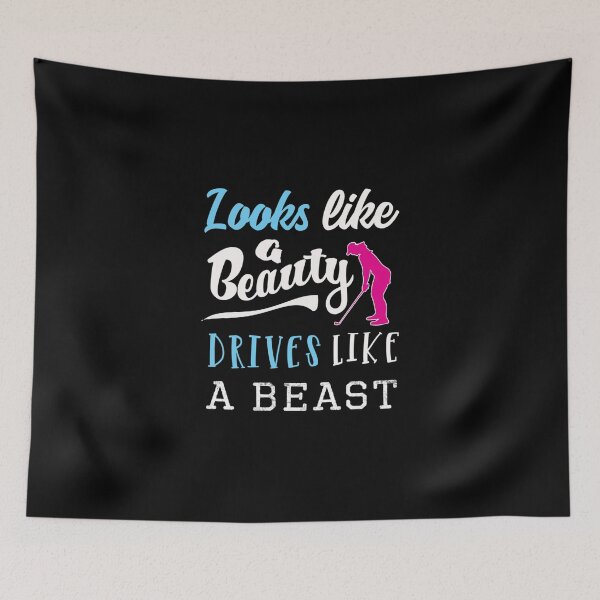 Item preview, Top Fun Golf Looks Like A Beauty Drives Beast Gift Design Essential T-Shirt designed and sold by savannahswycas.
