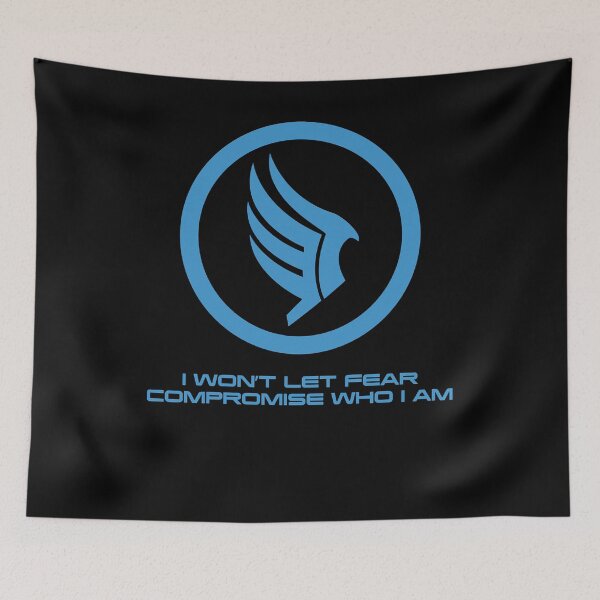 Item preview, First Day Of Mass Effect Commander Shepard Paragon Quote Vintage Style Art designed and sold by Hanson243Aiden.