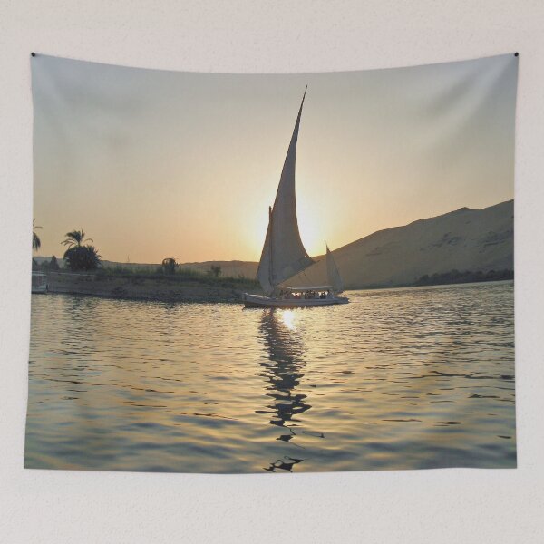 Item preview, Egypt Nile Felucca designed and sold by Momo-Stores.