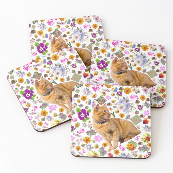 Item preview, CAT and Flower! designed and sold by CSJ7.