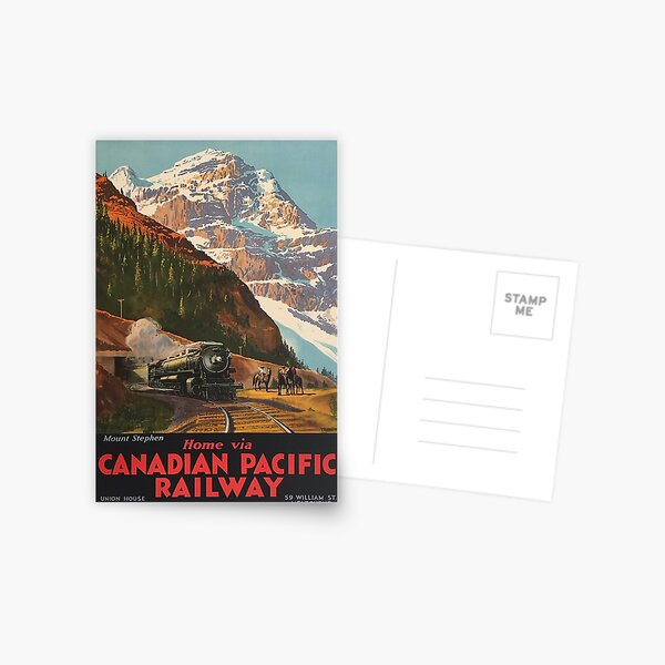 Item preview, Canadian Pacific Railway - Vintage Travel designed and sold by Culturio.