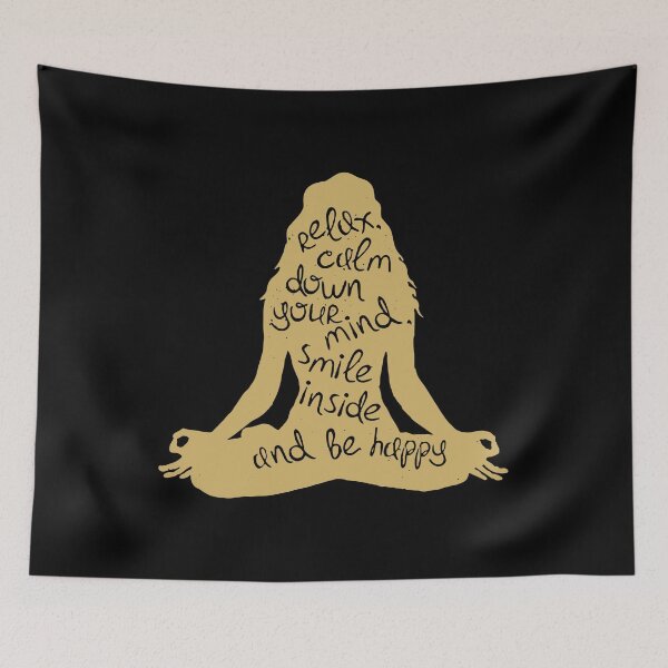 Item preview, RELAX CALM DOWN YOUR MIND designed and sold by antipatic.