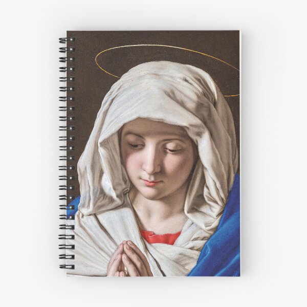 Item preview, Madonna in Prayer | Giovanni Battista Salvi | 17th Century Renaissance Virgin Mary Art designed and sold by CJET.