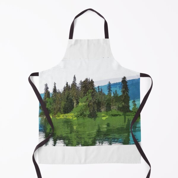 Item preview, Summer Island - Lake and Island designed and sold by NaturePrints.