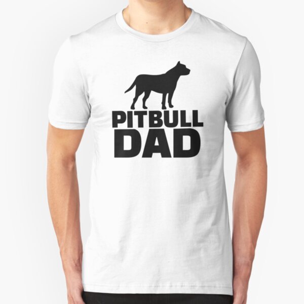 Pitbull Dad Slim Fit T-Shirt