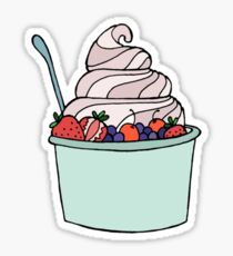 Frozen Yogurt Sticker