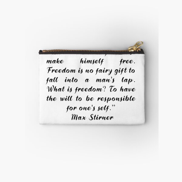 Item preview, Max Stirner Quotes designed and sold by 4ever-Undaunted.