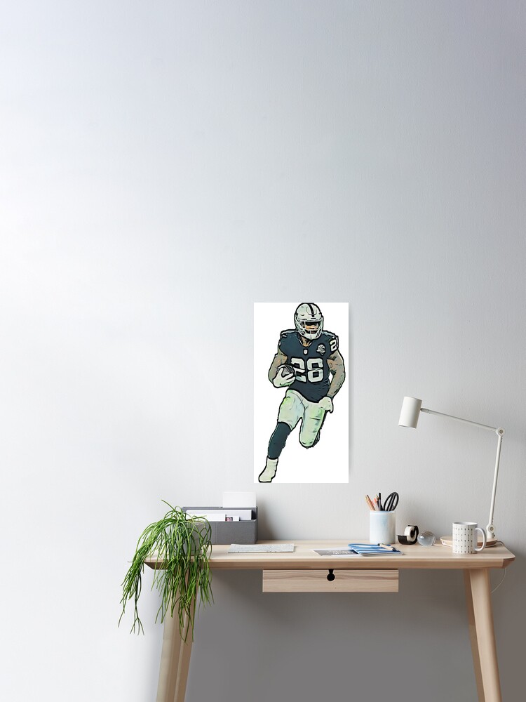 Josh Jacobs NFL Removable Wall Decal