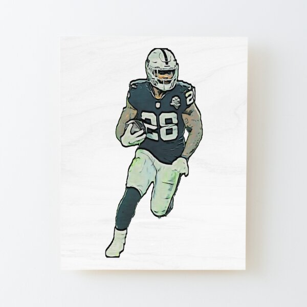 Josh Jacobs Poster Las Vegas Raiders Football Hand Made Posters Canvas –  CanvasBlackArt