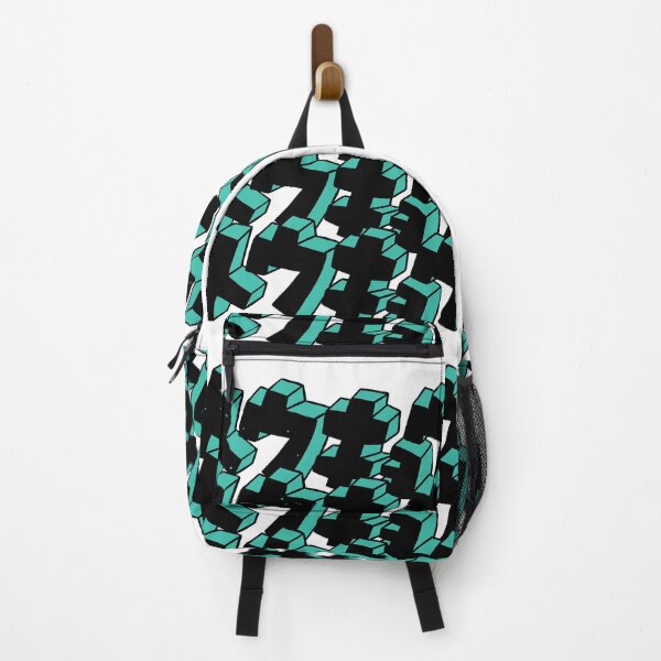 Item preview, TOKYO in Japanese  (black x green cyan) designed and sold by RYURAKUDO.