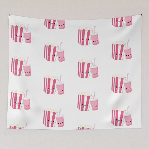 Item preview, Kawaii Popcorn and Soda Couple designed and sold by darklanterndsn.