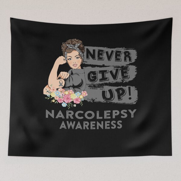 Item preview, Narcolepsy Warrior - Never Give Up! - Support Narcolepsy Warrior Gifts designed and sold by whlrcheryl.