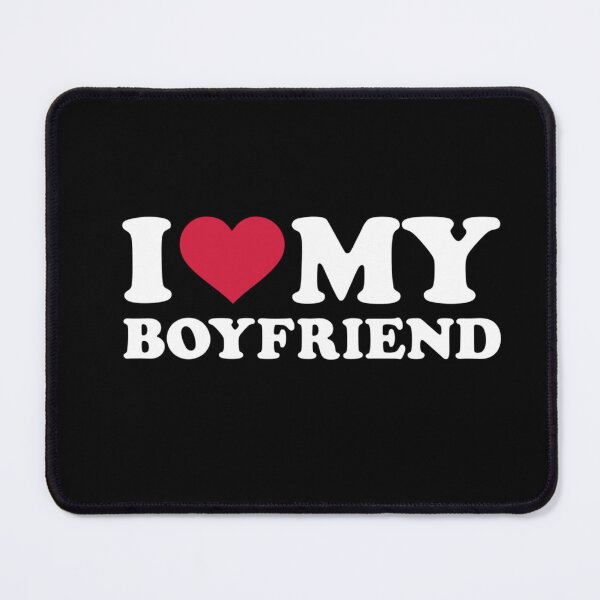 Item preview, I love my boyfriend I heart my boyfriend girlfriend designed and sold by Erik44a.