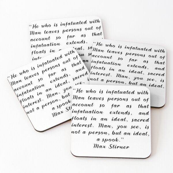 Item preview, Max Stirner Quotes designed and sold by 4ever-Undaunted.