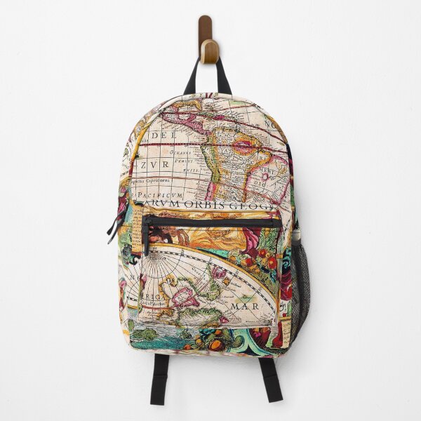 Item preview, World Map 1630 - Henricus Hondius - Ancient Worlds designed and sold by Culturio.