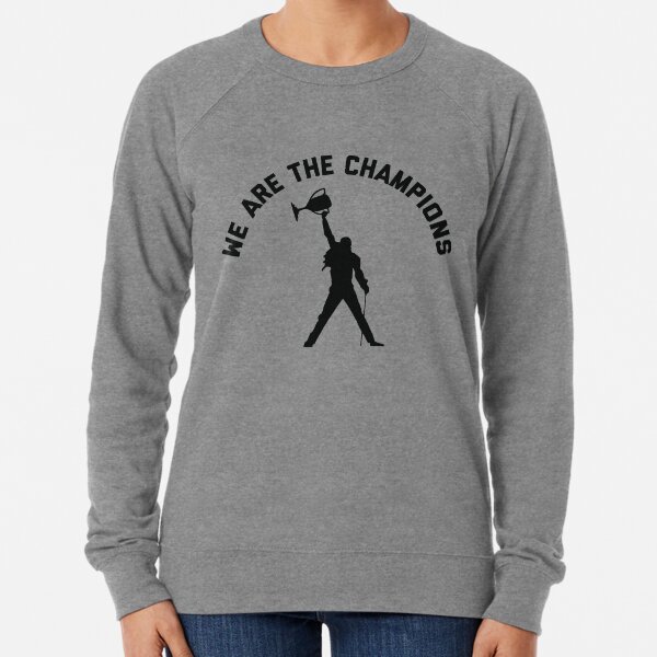 queen we are the champions hoodie