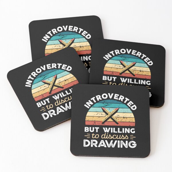 Item preview, Introverted But Willing To Discuss Funny Introvert designed and sold by fadimblackli.