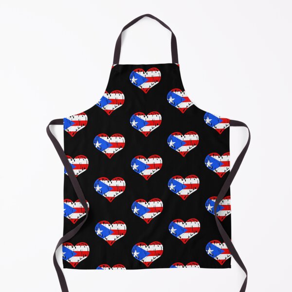 Aperçu de l'œuvre Puerto Rico Flag Heart Love créée et vendue par rafaeltto.