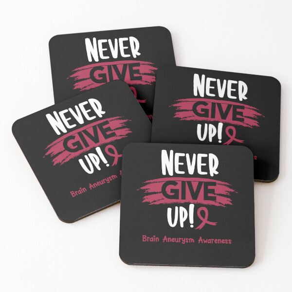 Item preview, Brain Aneurysm Warrior - Brain Aneurysm Awareness - Never Give Up! designed and sold by Robbsyn.
