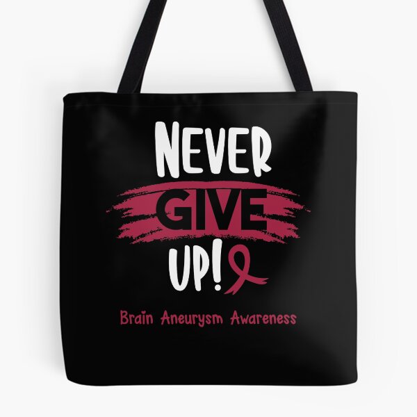 Item preview, Brain Aneurysm Warrior - Brain Aneurysm Awareness - Never Give Up! designed and sold by Robbsyn.