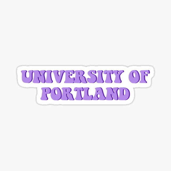 University of Portland Sticker - juniors mascot - mascot Ast