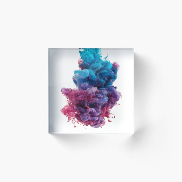 Dirty Sprite 2 - DS2 on white background Acrylic Block