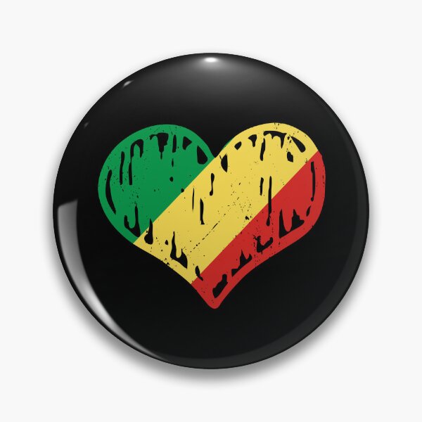 Item preview, Republic of the Congo Flag Heart Love designed and sold by rafaeltto.