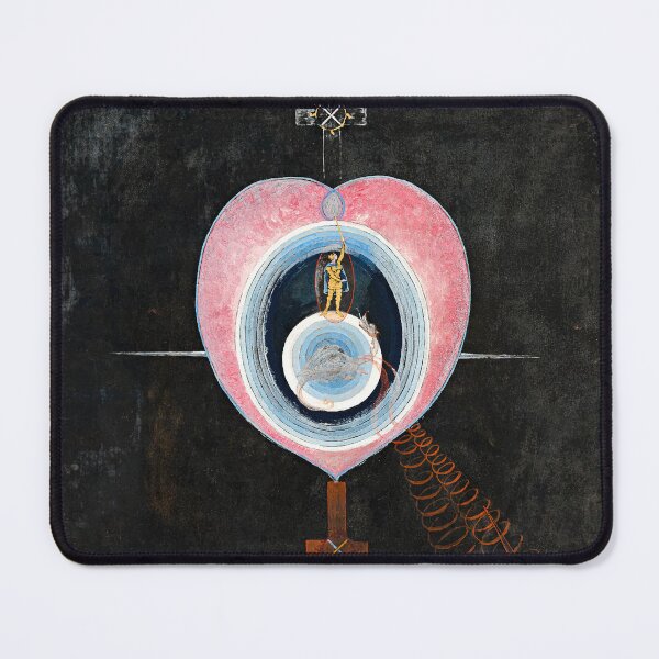 Item preview, Hilma Af Klint The Dove No. 07, Group IX/UW Abstract Spiritual Occult Painting designed and sold by AesthetesLegacy.