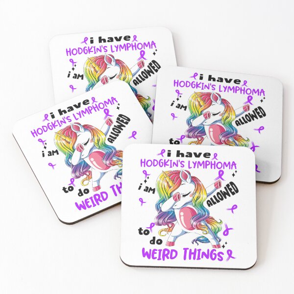 Item preview, Hodgkin's Lymphoma Awareness Funny I have Hodgkin's Lymphoma i'm allowed to do Weird Things! designed and sold by JanetShop809.