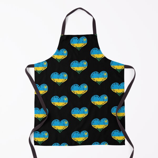 Item preview, Rwanda Flag Heart Love designed and sold by rafaeltto.