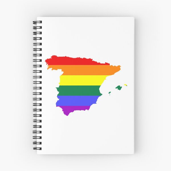 Item preview, Spain LGBT Rainbow Flag designed and sold by lukassfr.