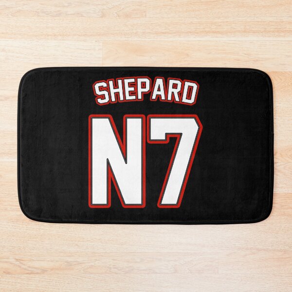 Item preview, The Great Retro Commander Shepard Jersey Mass Effect Athletic Jersey Music Awesome designed and sold by Hanson243Aiden.