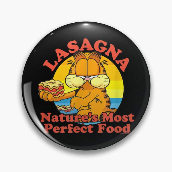 Item preview,  Lasagna Natures Most Perfect Food Garfield Circle designed and sold by JackSmith19.