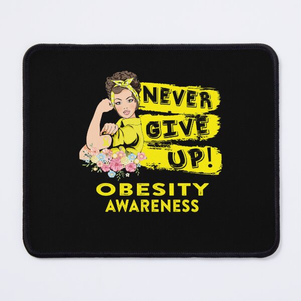 Item preview, Obesity Warrior - Never Give Up! - Support Obesity Warrior Gifts designed and sold by whlrcheryl.