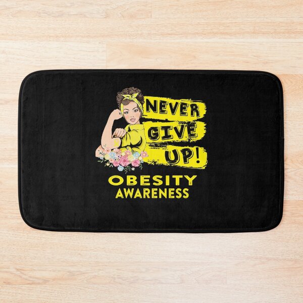 Item preview, Obesity Warrior - Never Give Up! - Support Obesity Warrior Gifts designed and sold by whlrcheryl.