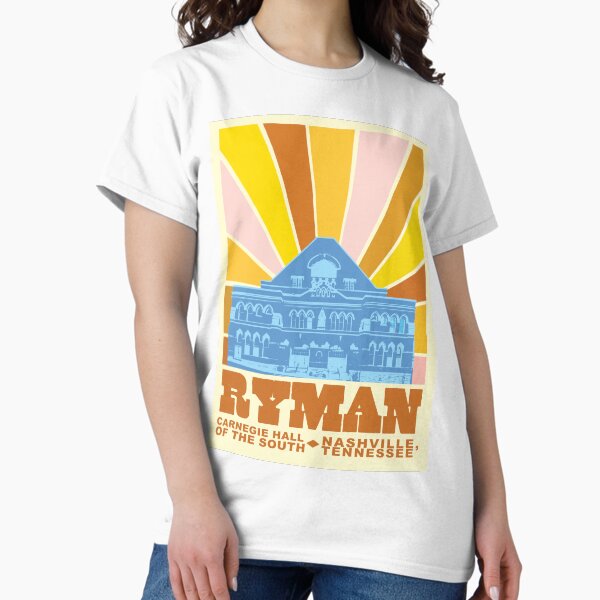 Artikel-Vorschau von Ryman Auditorium Nashville Hatch Show-Stil, designt und verkauft von HopeHype.