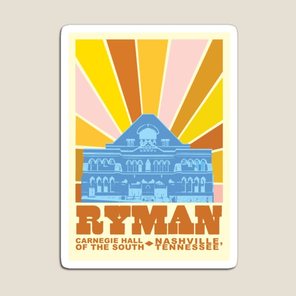 Item preview, Ryman Auditorium Nashville Hatch Show Style designed and sold by HopeHype.