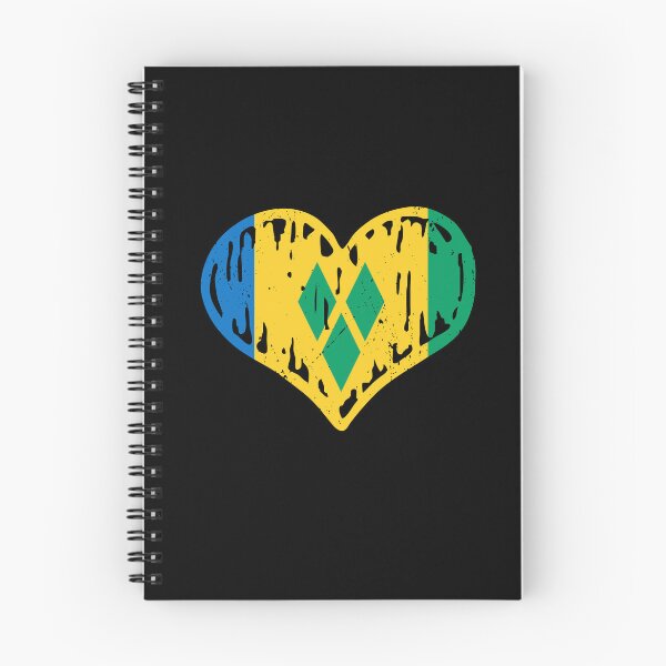 Item preview, Saint Vincent _ Grenadines Flag Heart Love designed and sold by rafaeltto.